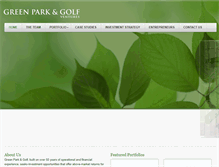 Tablet Screenshot of gpgventures.com